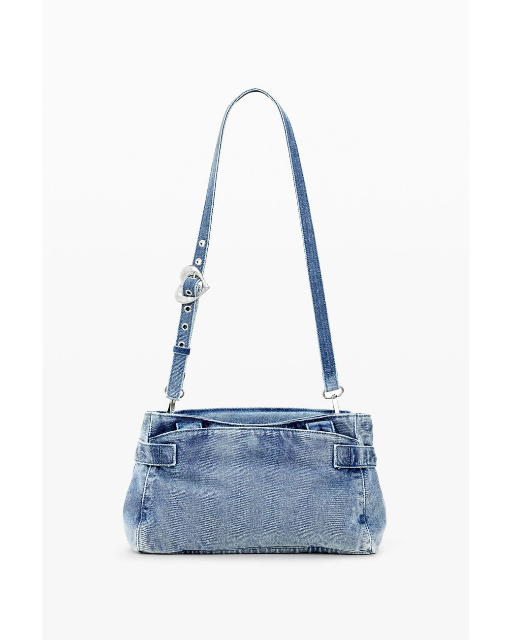 Desigual Blue Medium Denim Bag, Cotton