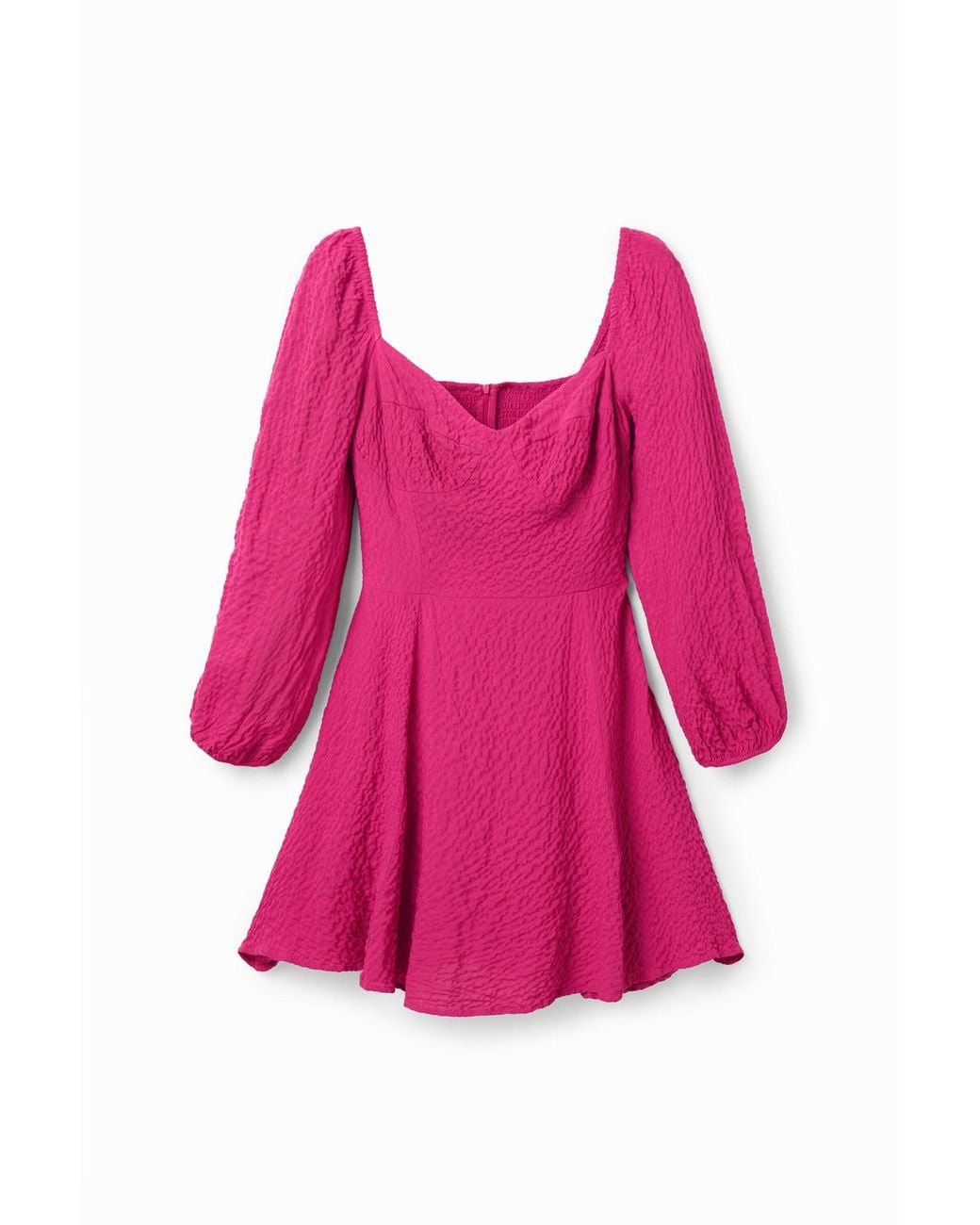 Desigual Pink Short Slim A-Line Dress