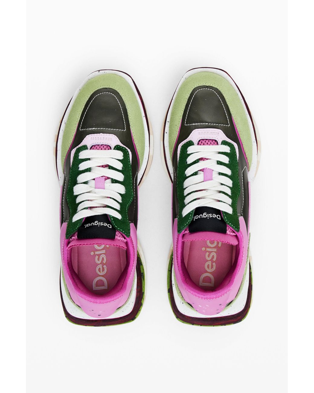 Desigual White Running Shoes