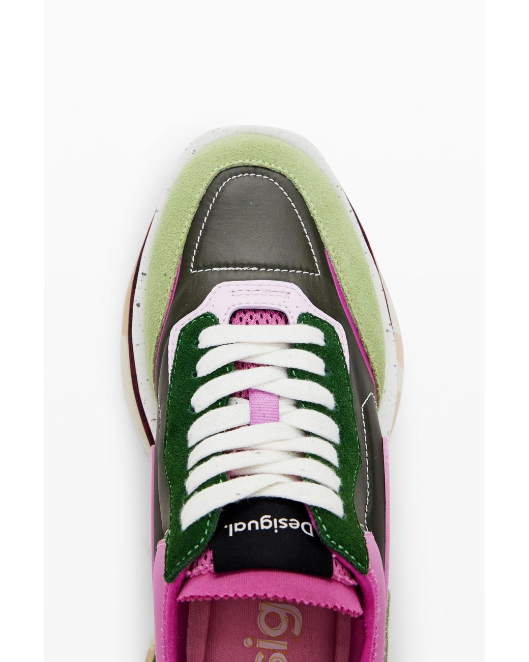 Desigual White Running Shoes