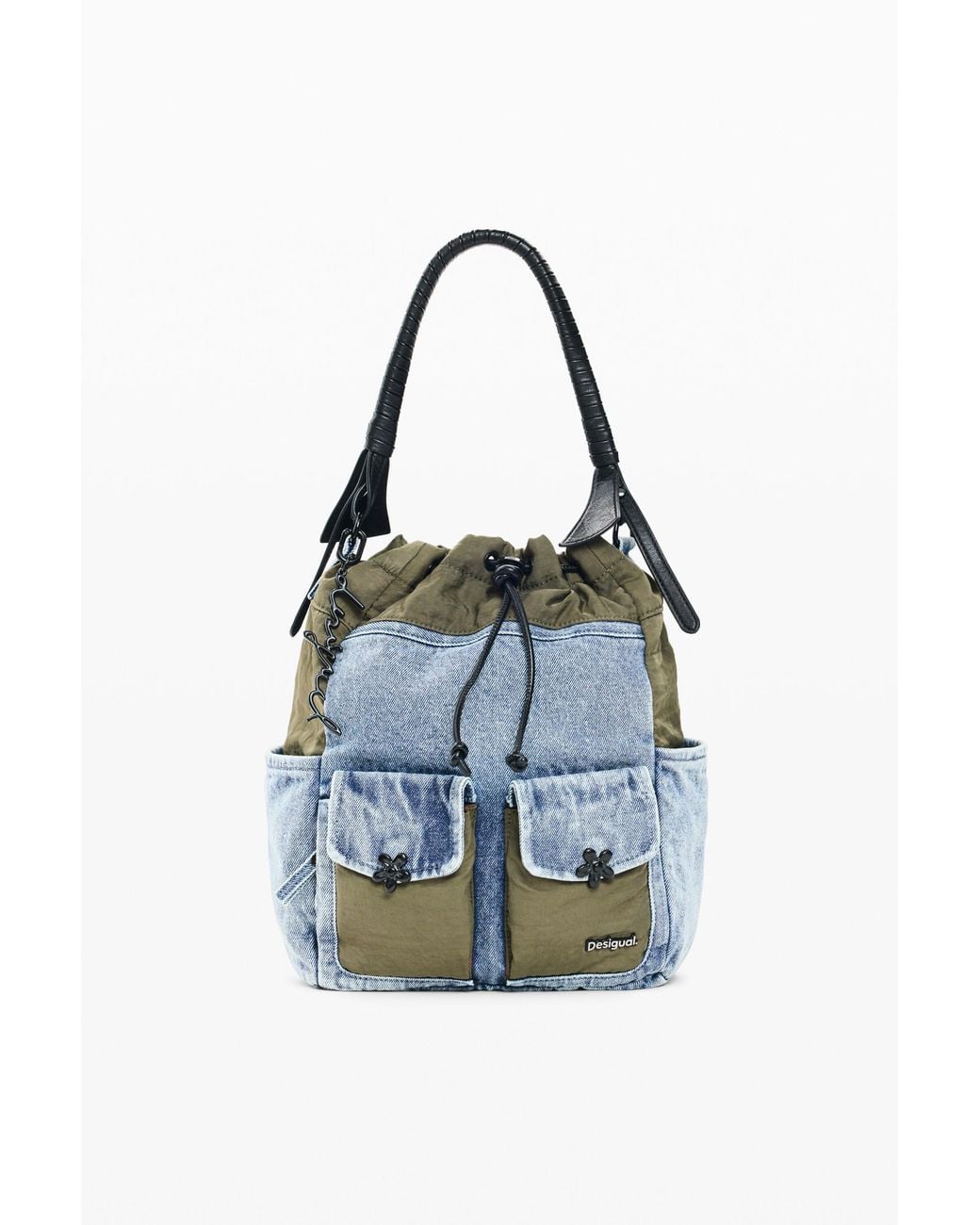 Desigual Blue Medium Backpack