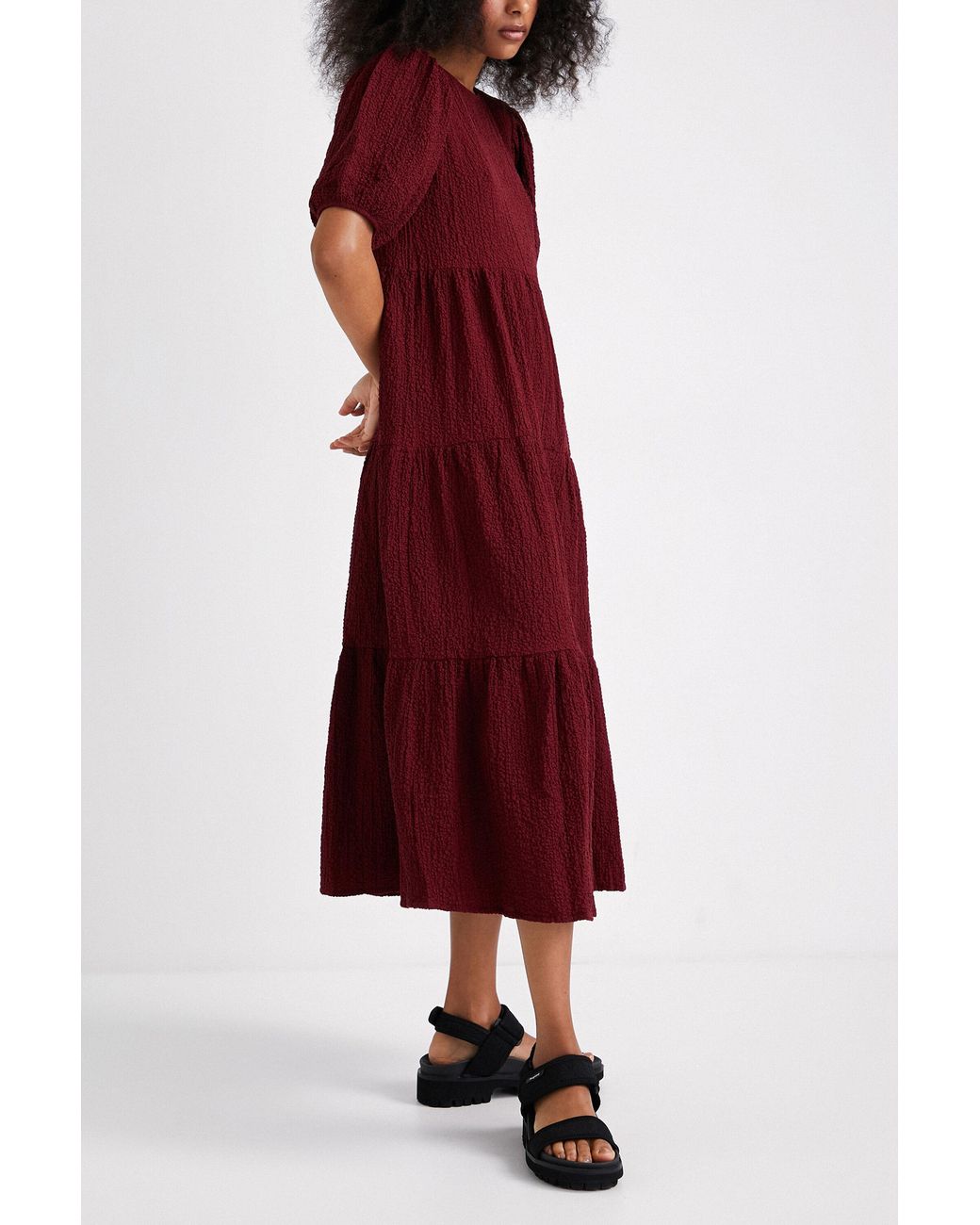 Desigual Textured Midi Dress