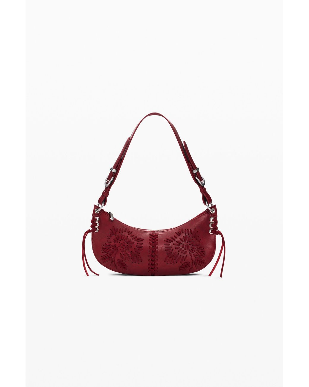 Desigual Medium Embroidered Bag, Polyurethane