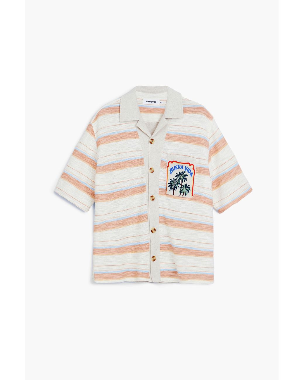 Desigual White Cuba Shirt for men