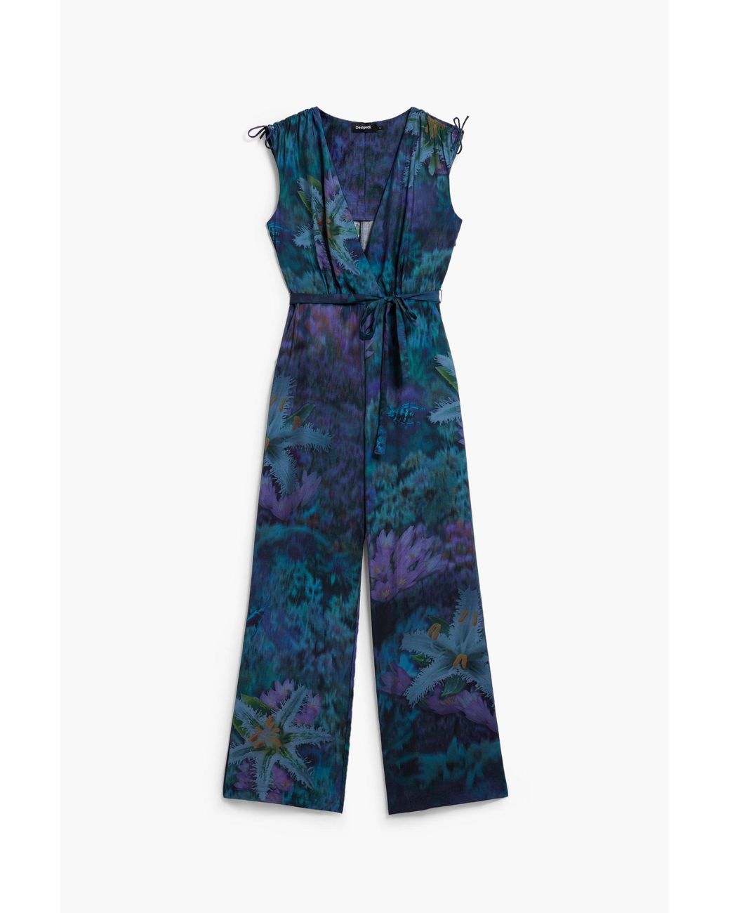 Desigual Blue Night Garden Jumpsuit