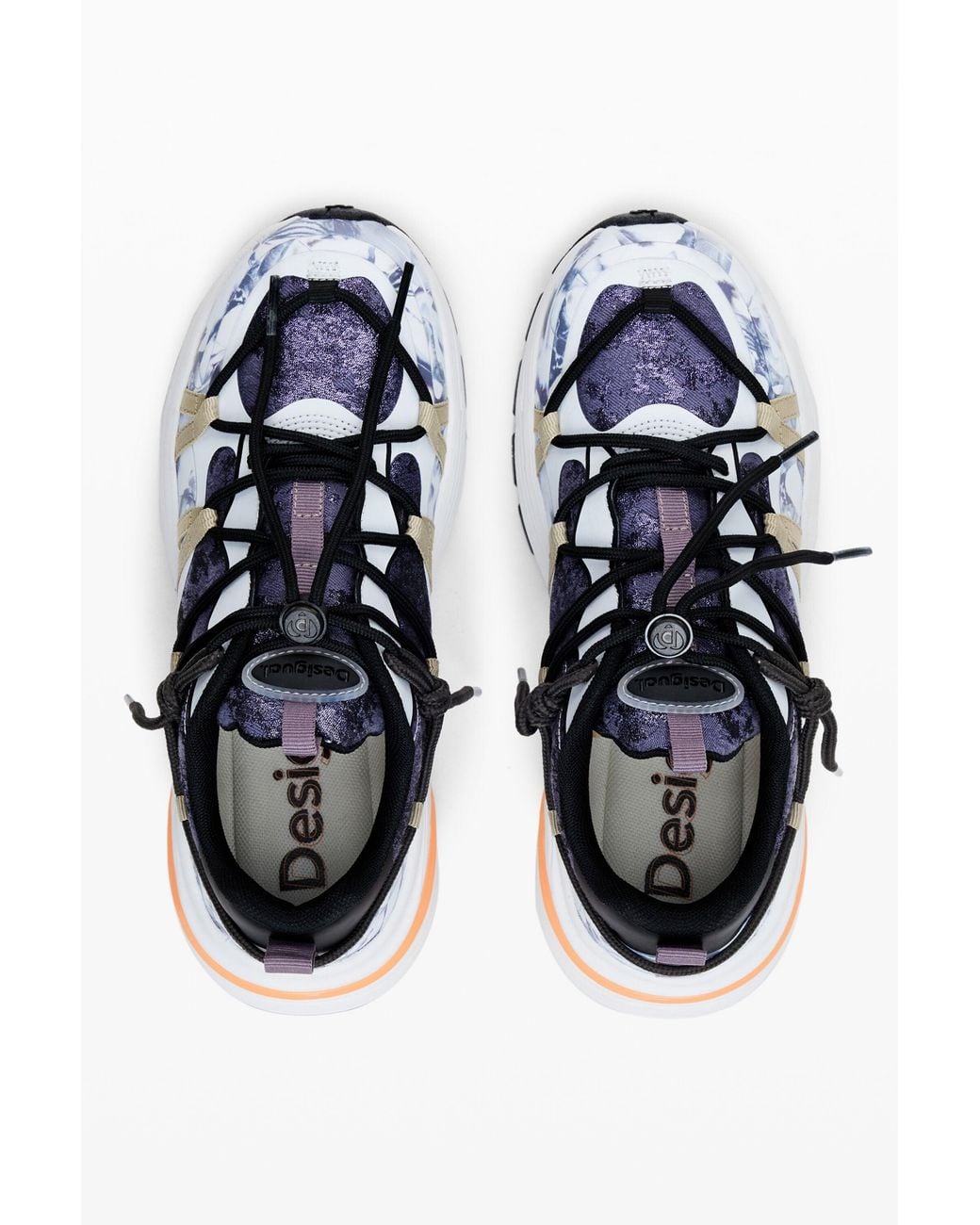 Desigual Blue Trekking Shoe