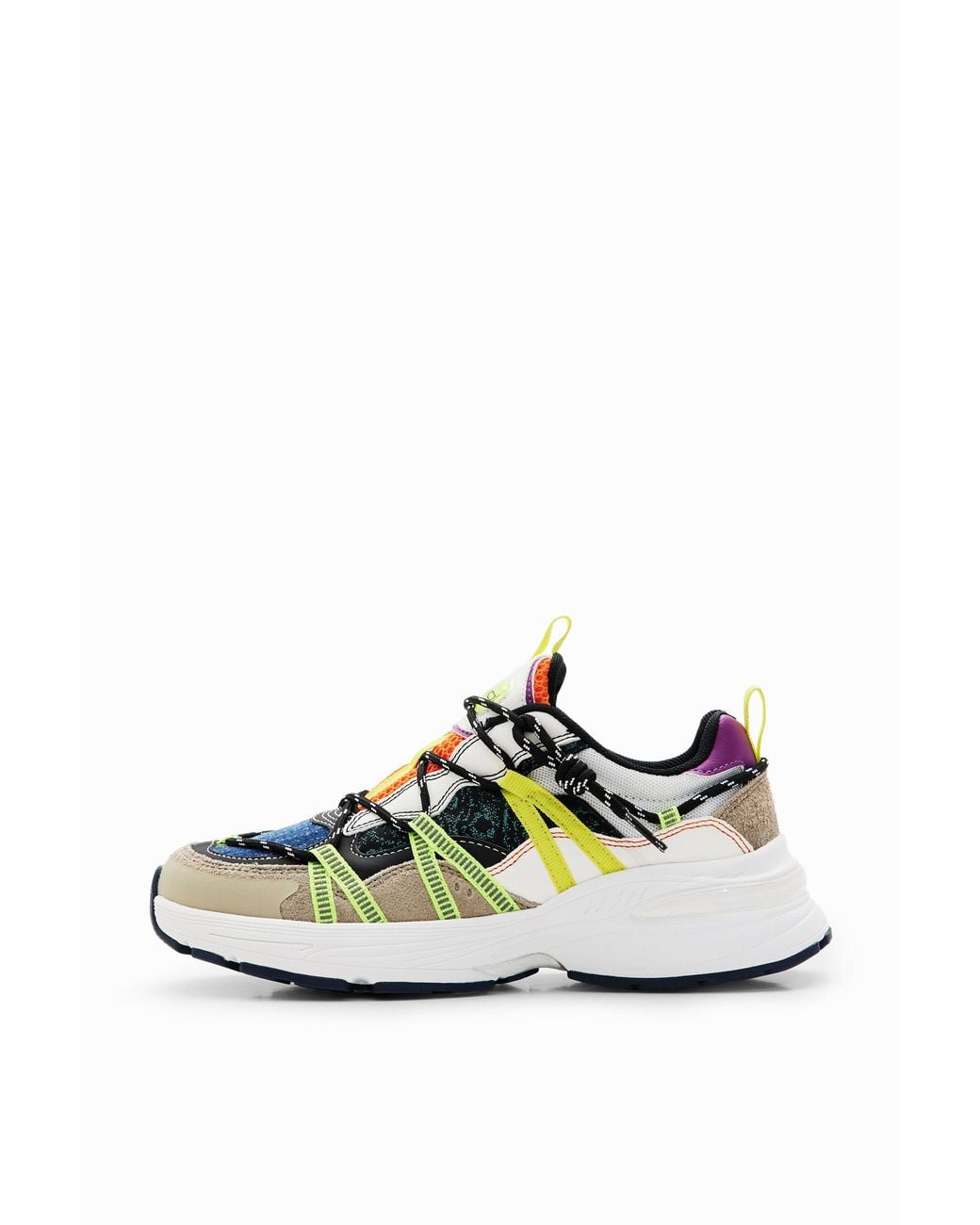 Baskets Running Trekking Desigual en coloris Green