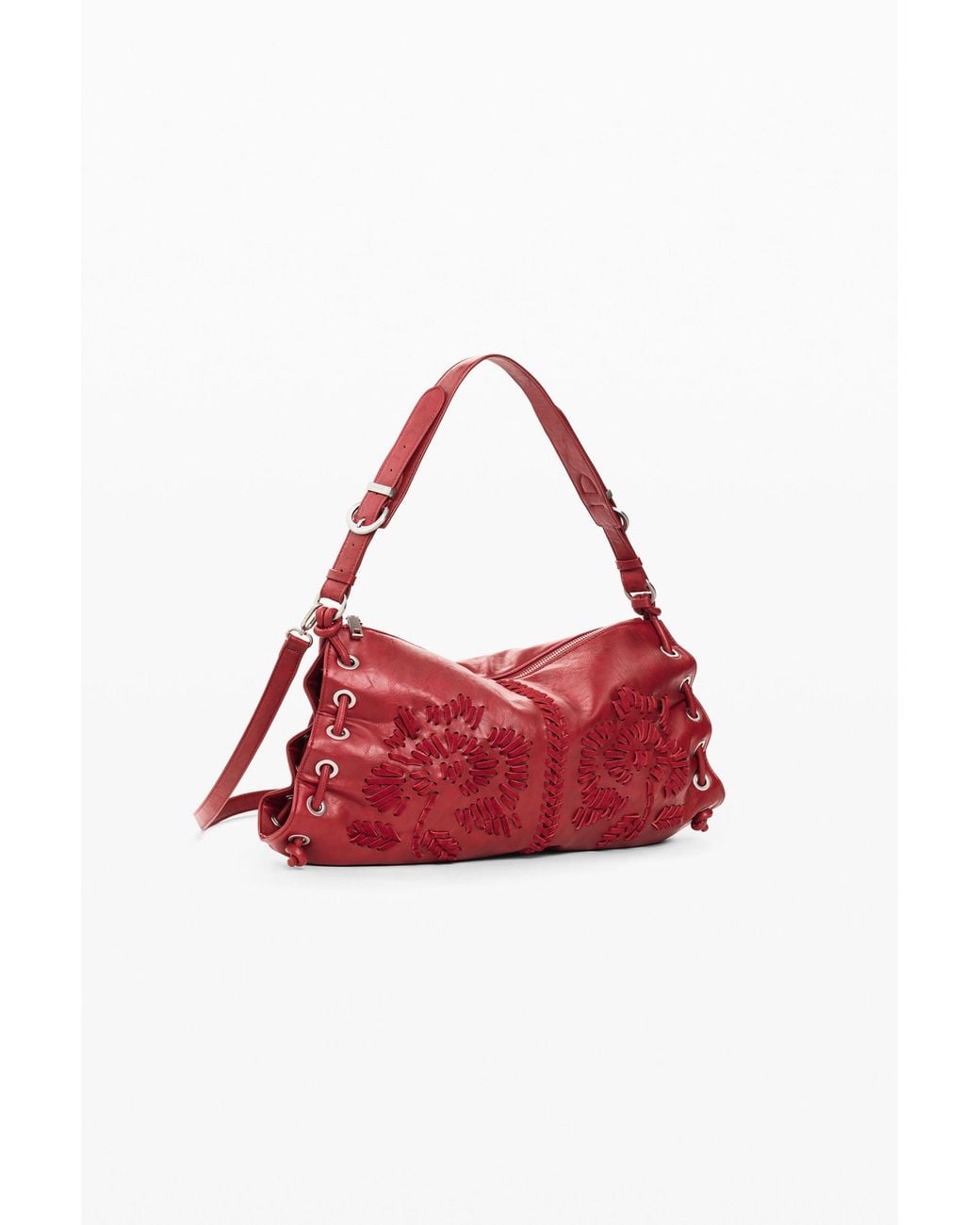 Desigual Medium Embroidered Bag, Polyurethane