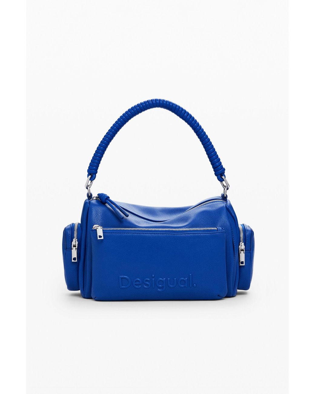Desigual Blue Medium Logo Bag