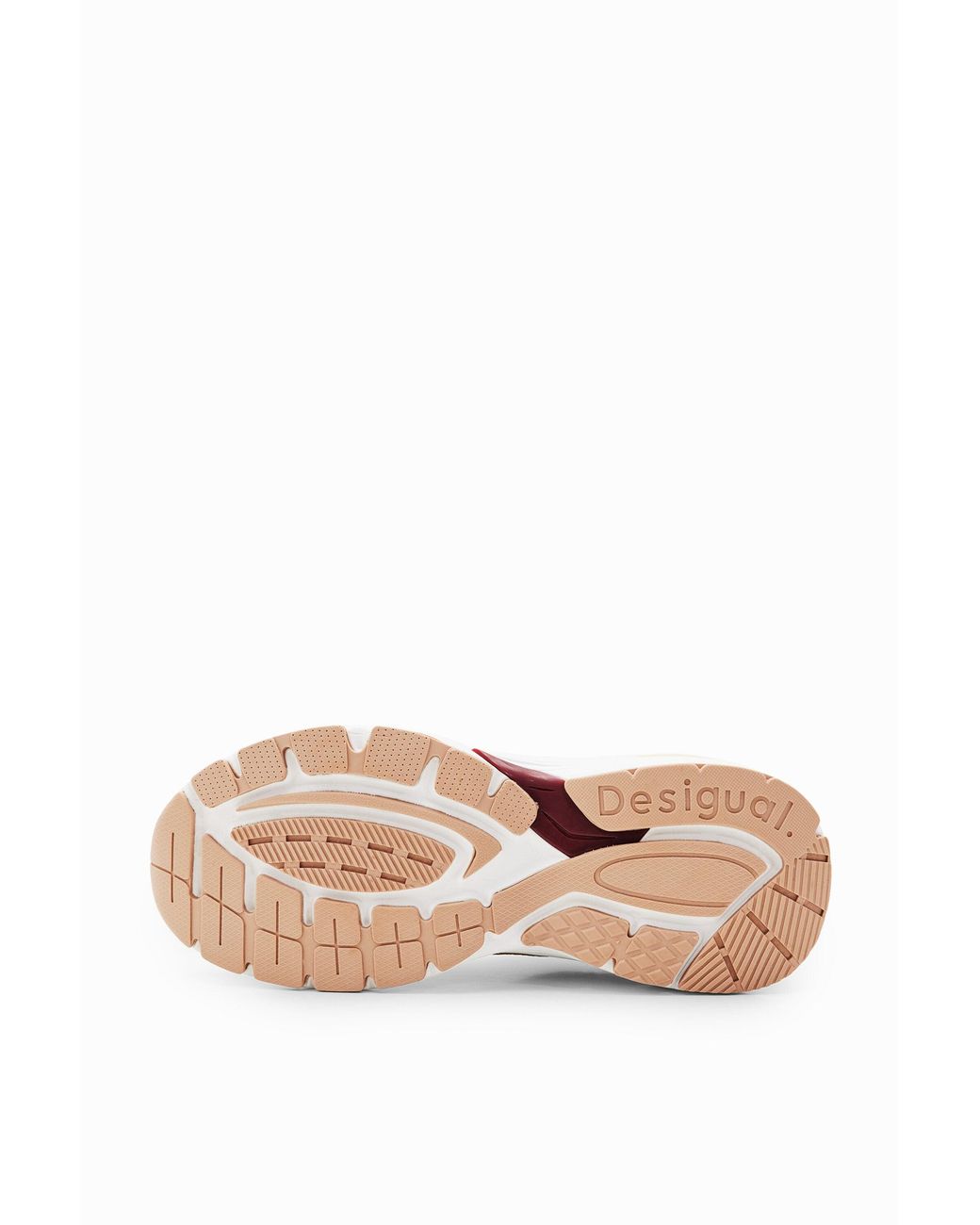 Desigual Metallic Patchwork Running Sneakers