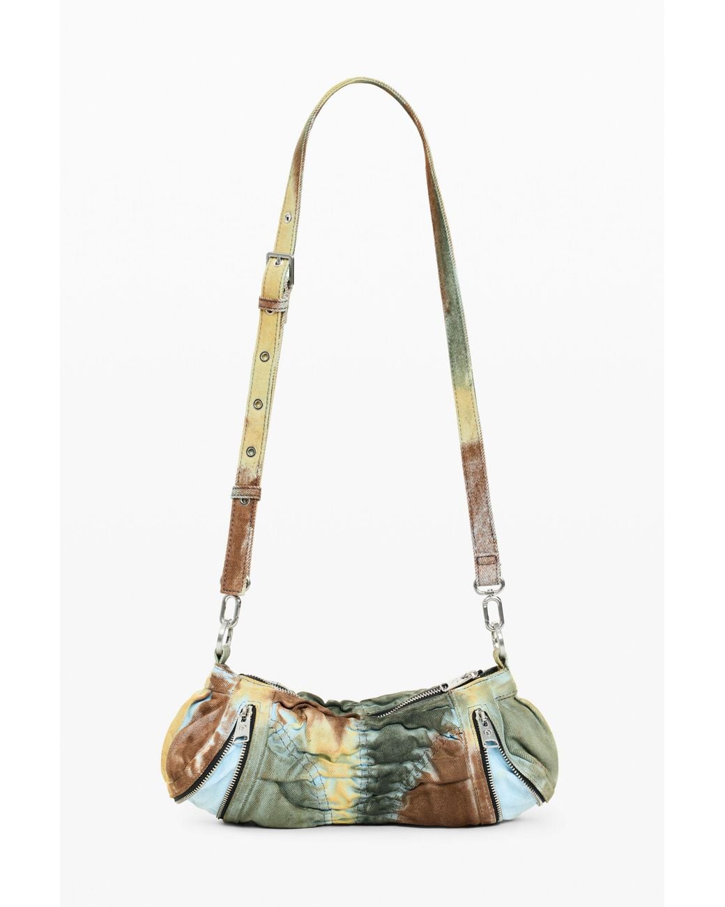 Desigual Metallic Small Bag, Cotton