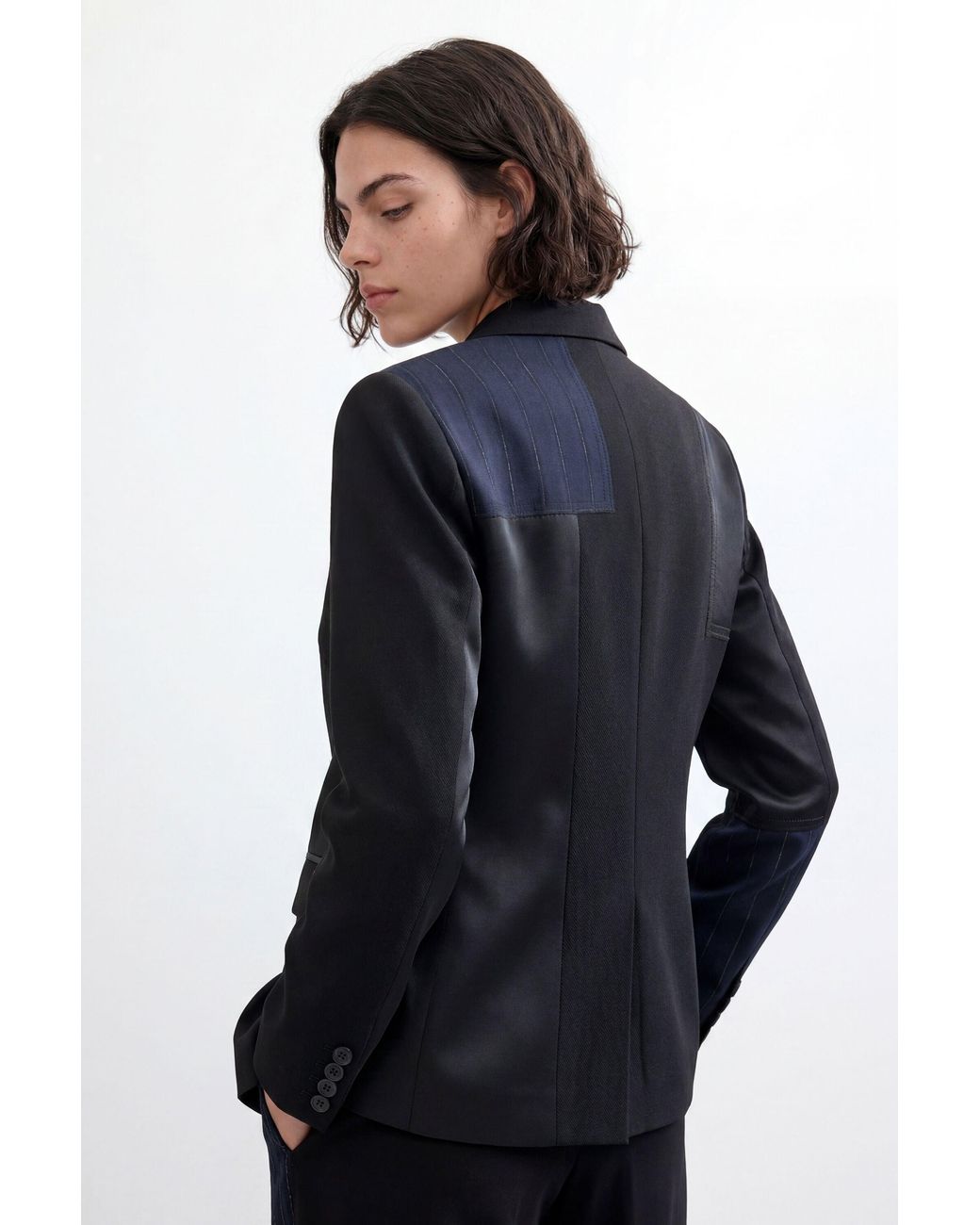 Desigual Blue Regular Blazer