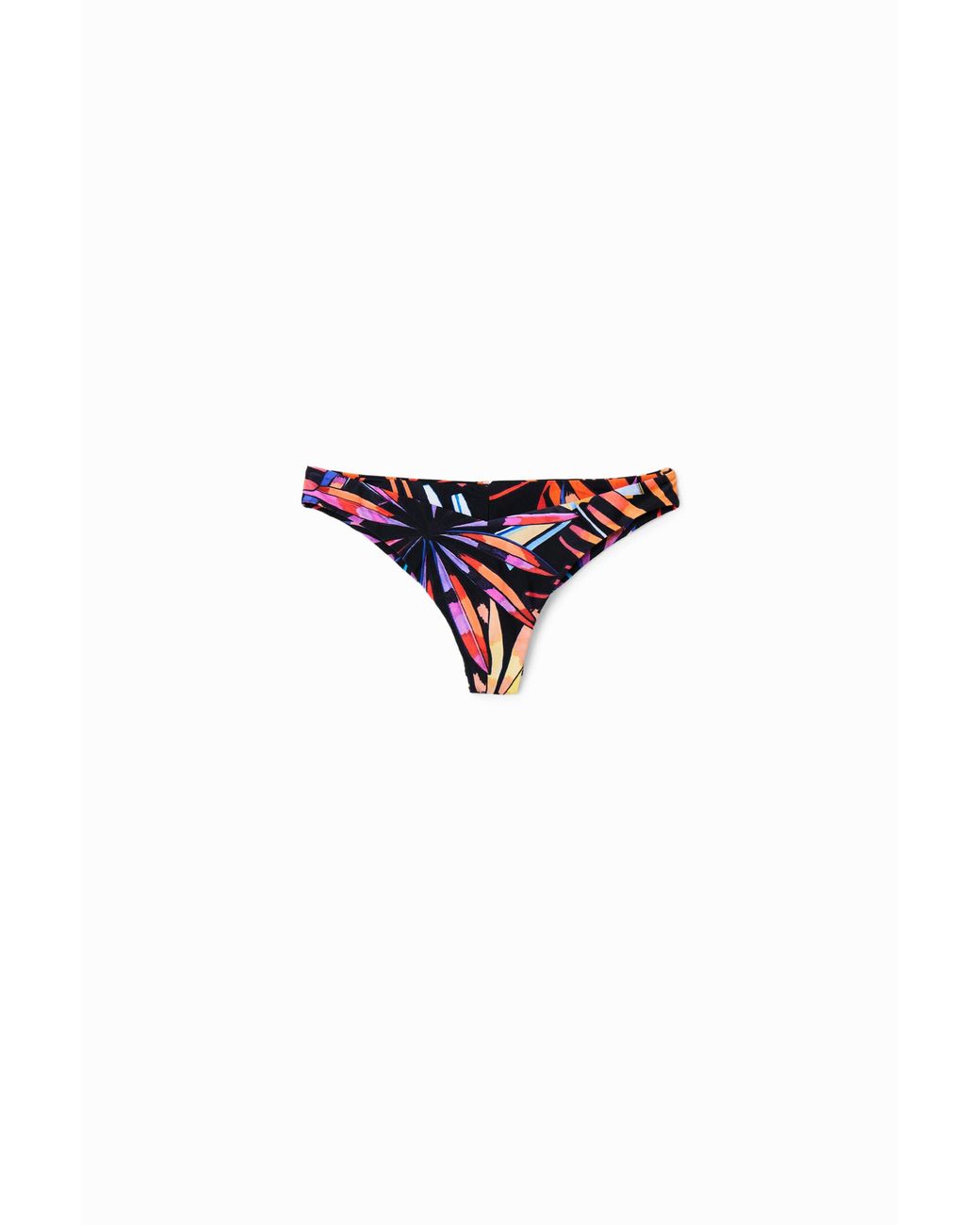 Desigual Blue Tropical Bikini Bottoms