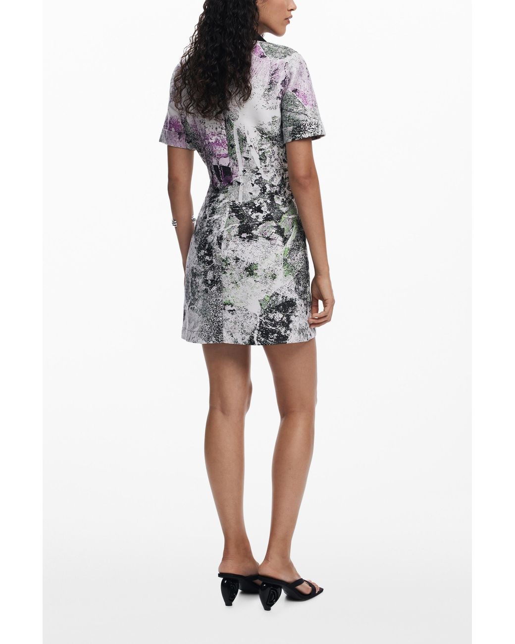 Desigual Black Dress Designed By Mr. Christian Lacroix