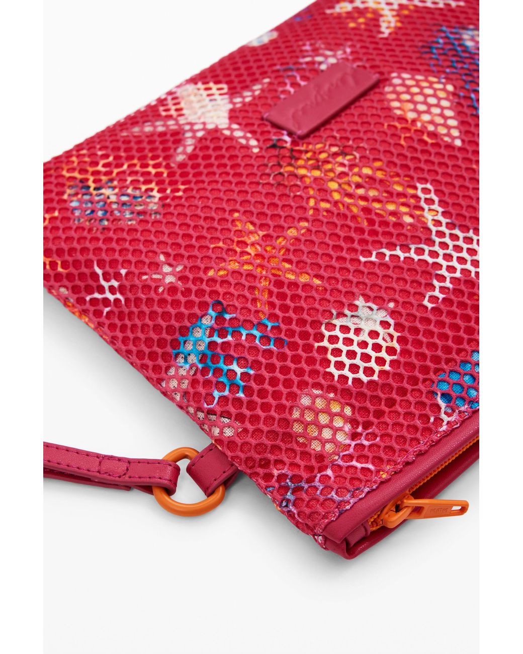 Desigual Medium Star-Textured Toiletry Bag, Polyester