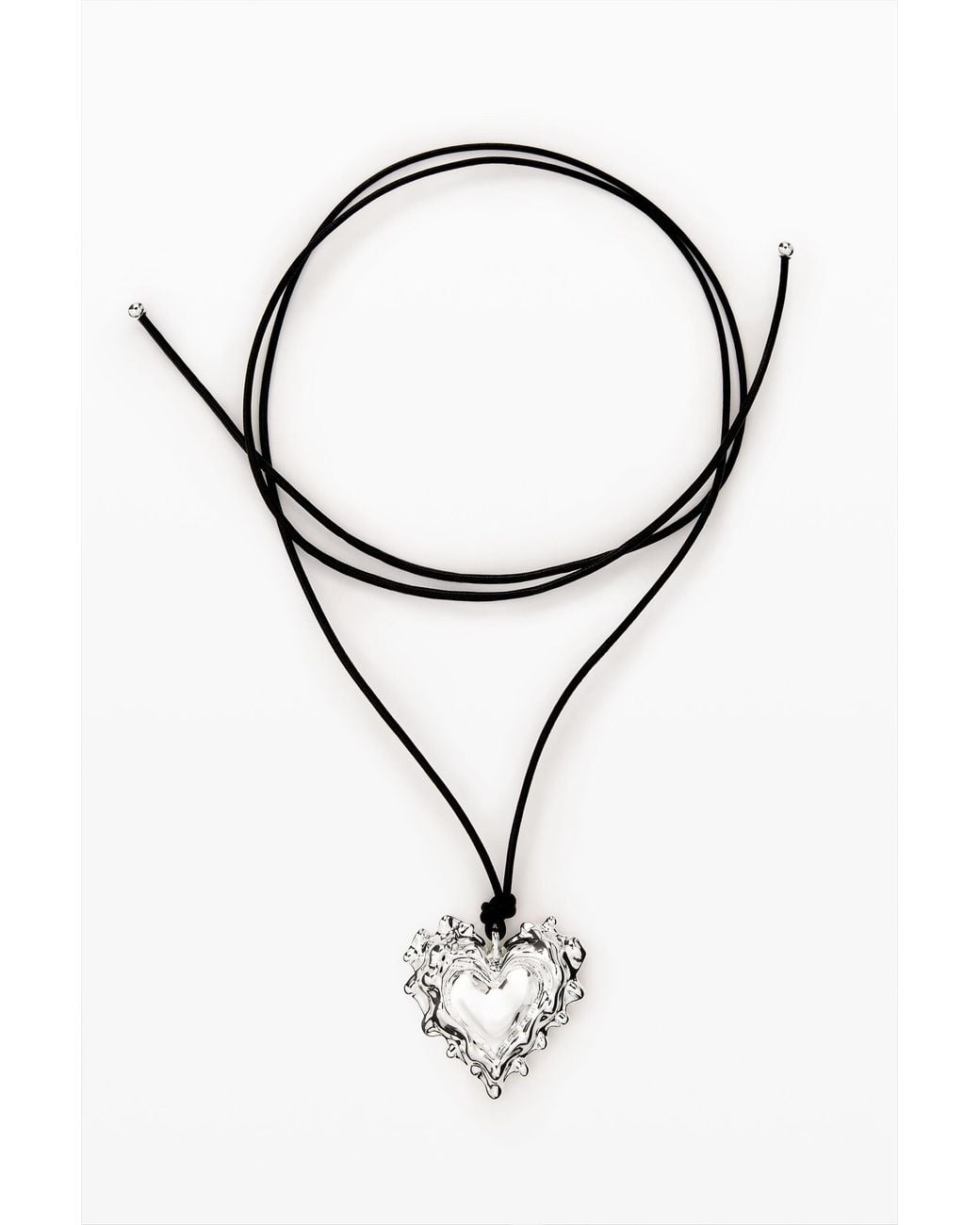 Desigual Black Heart Pendant Zalio