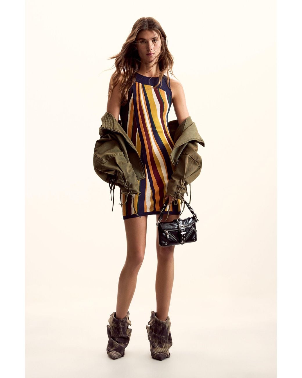Desigual Dress Designed By Mr. Christian Lacroix in Orange | Lyst