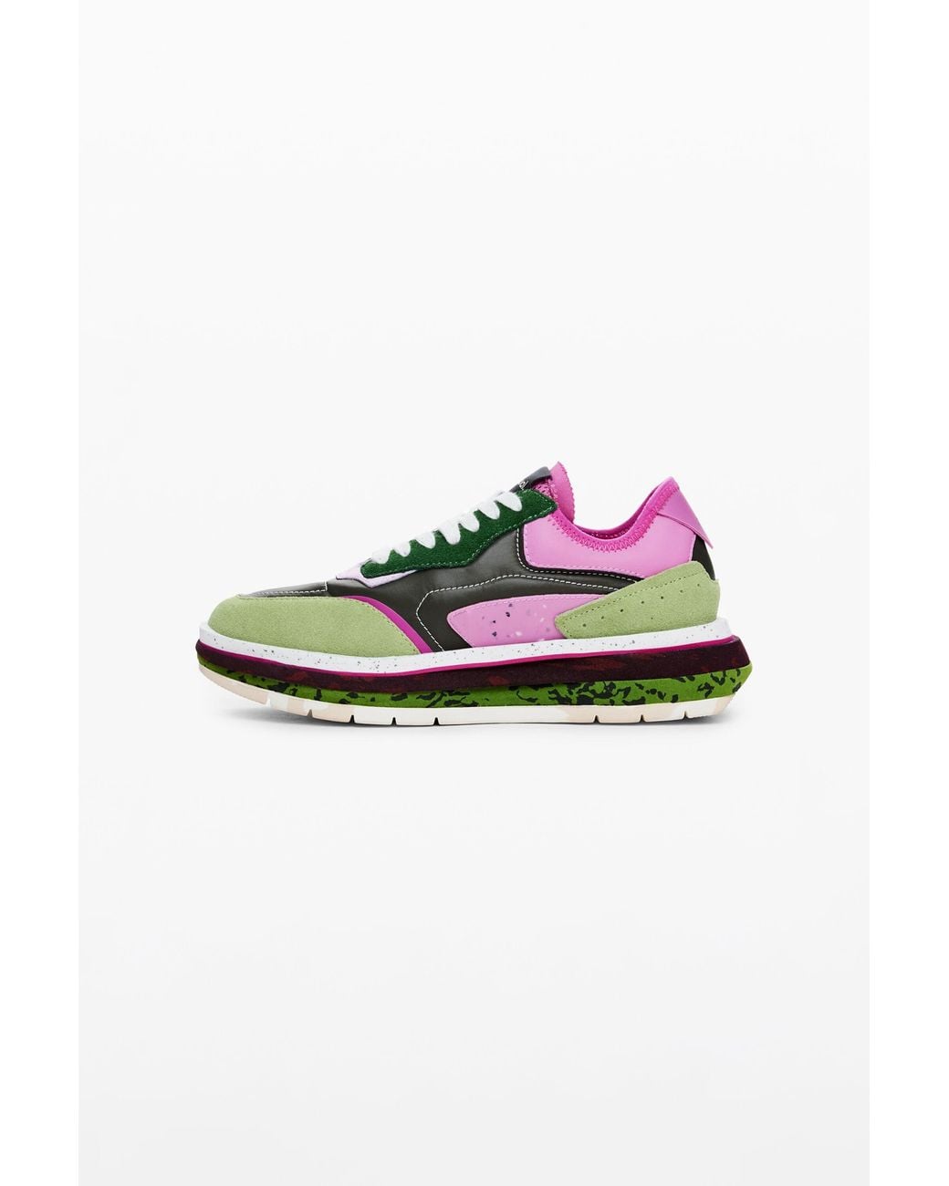 Desigual White Running Shoes