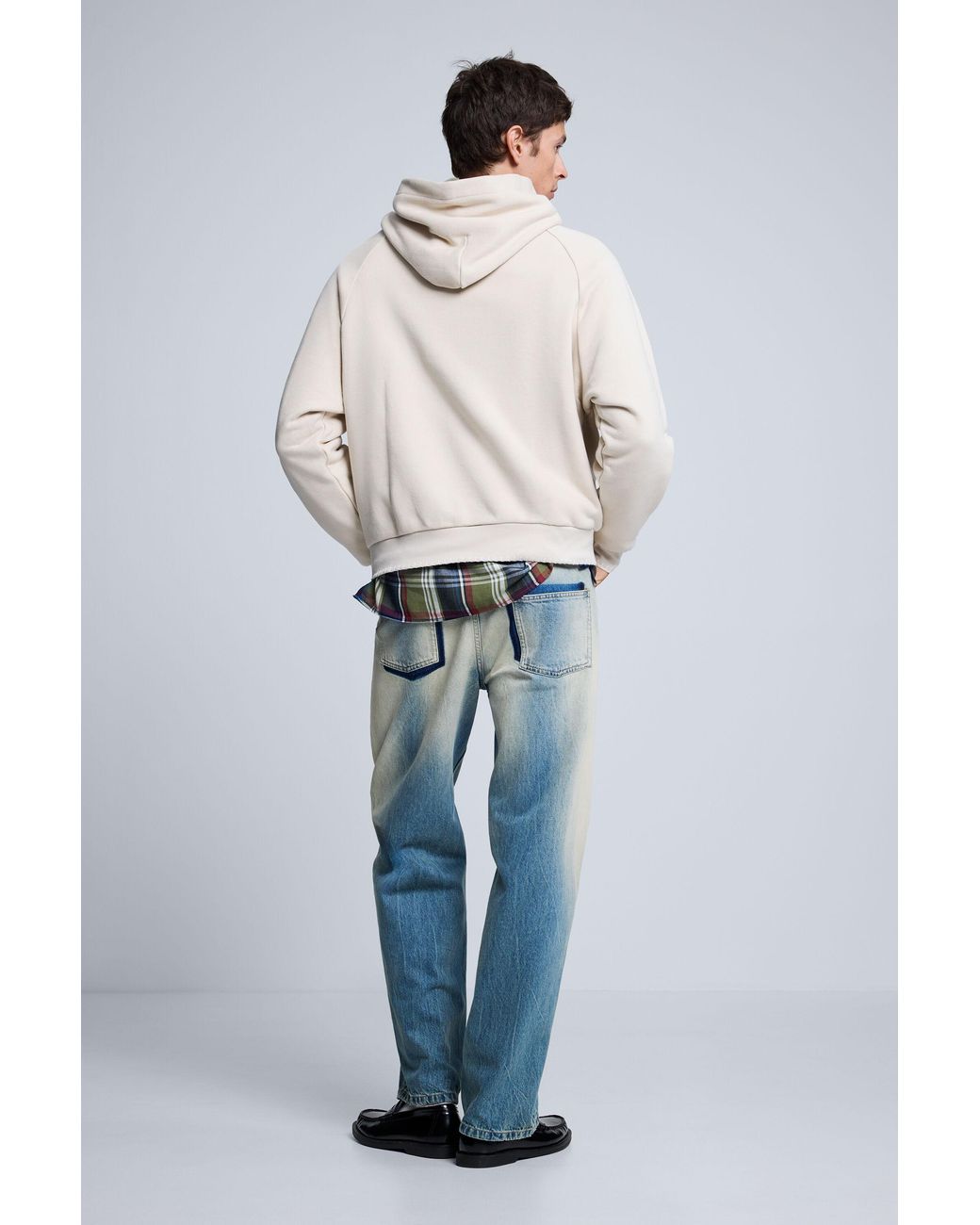 Desigual Natural Hoodie, Cotton for men