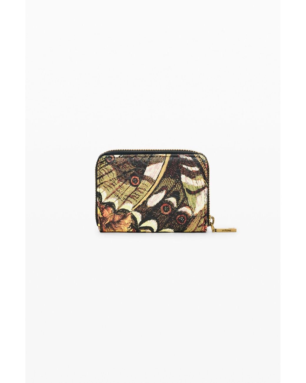 Desigual White Printed Wallet M C Lacroix, Polyurethane