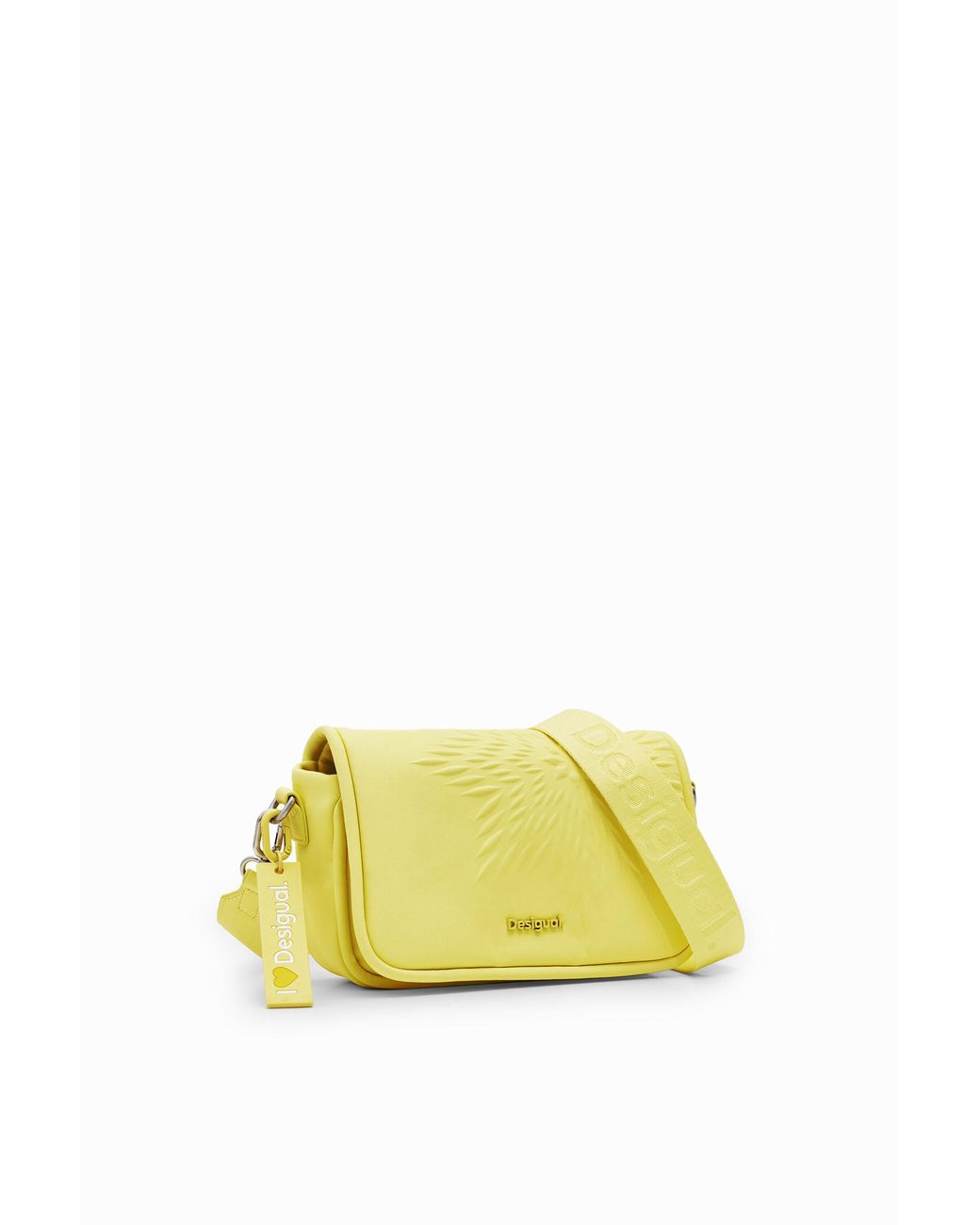 Desigual Yellow S Star Crossbody Bag, Polyurethane