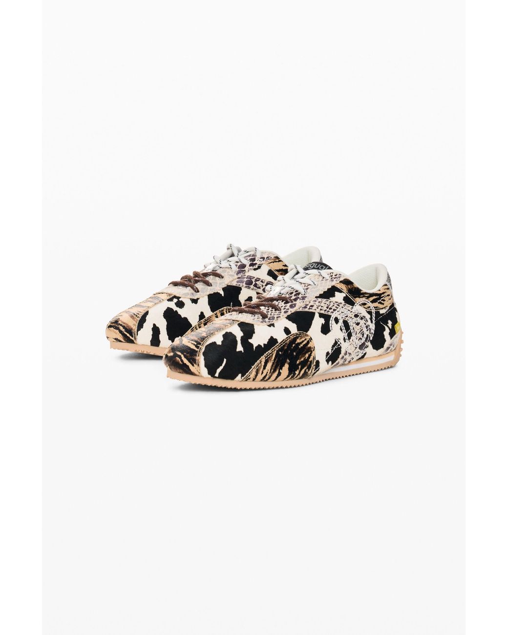 Desigual Multicolor Printed Sneakers