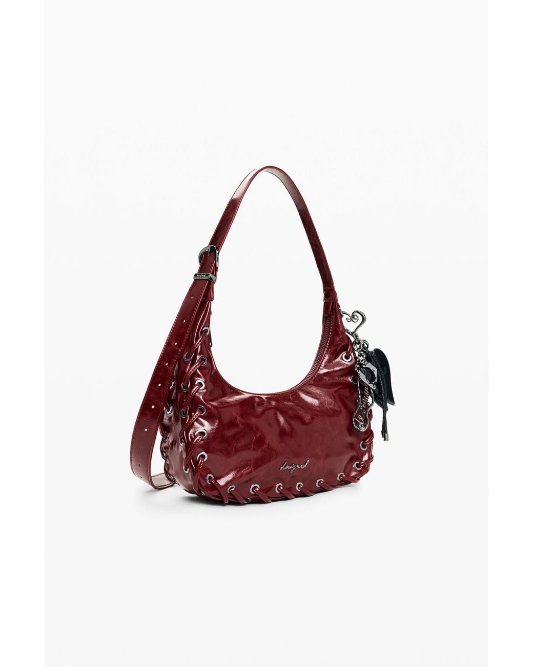 Desigual Red Small Bag, Polyurethane