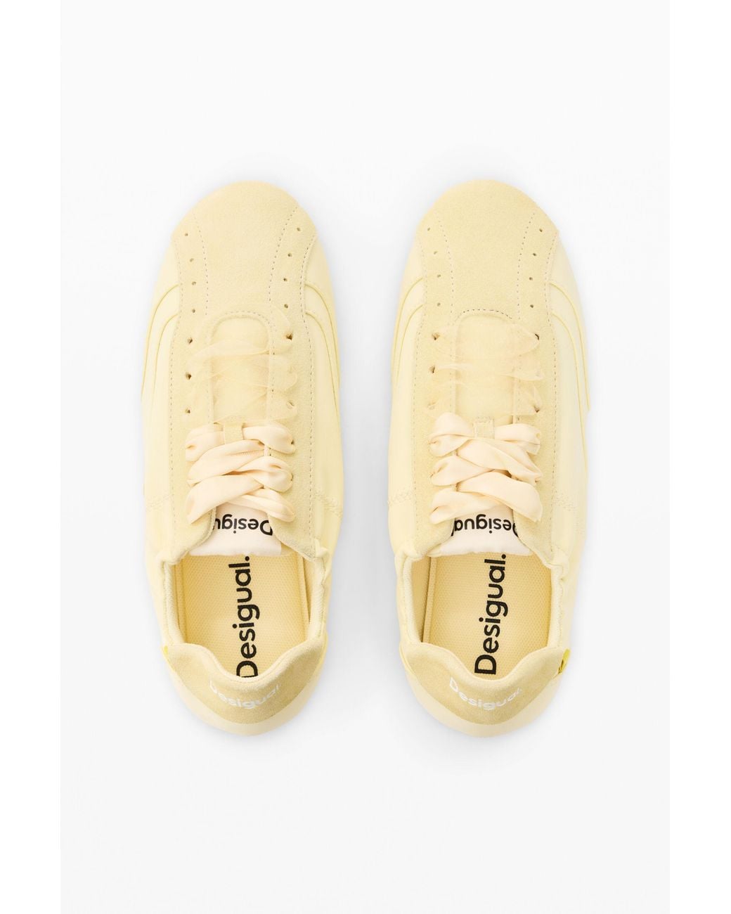 Desigual Yellow Bow Sneakers