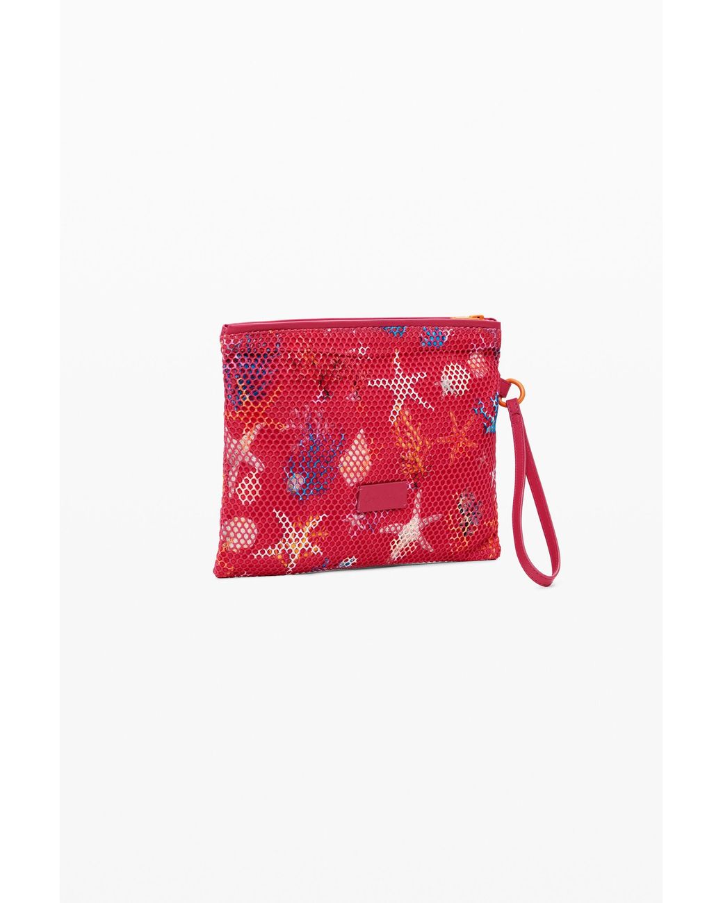 Desigual Medium Star-Textured Toiletry Bag, Polyester