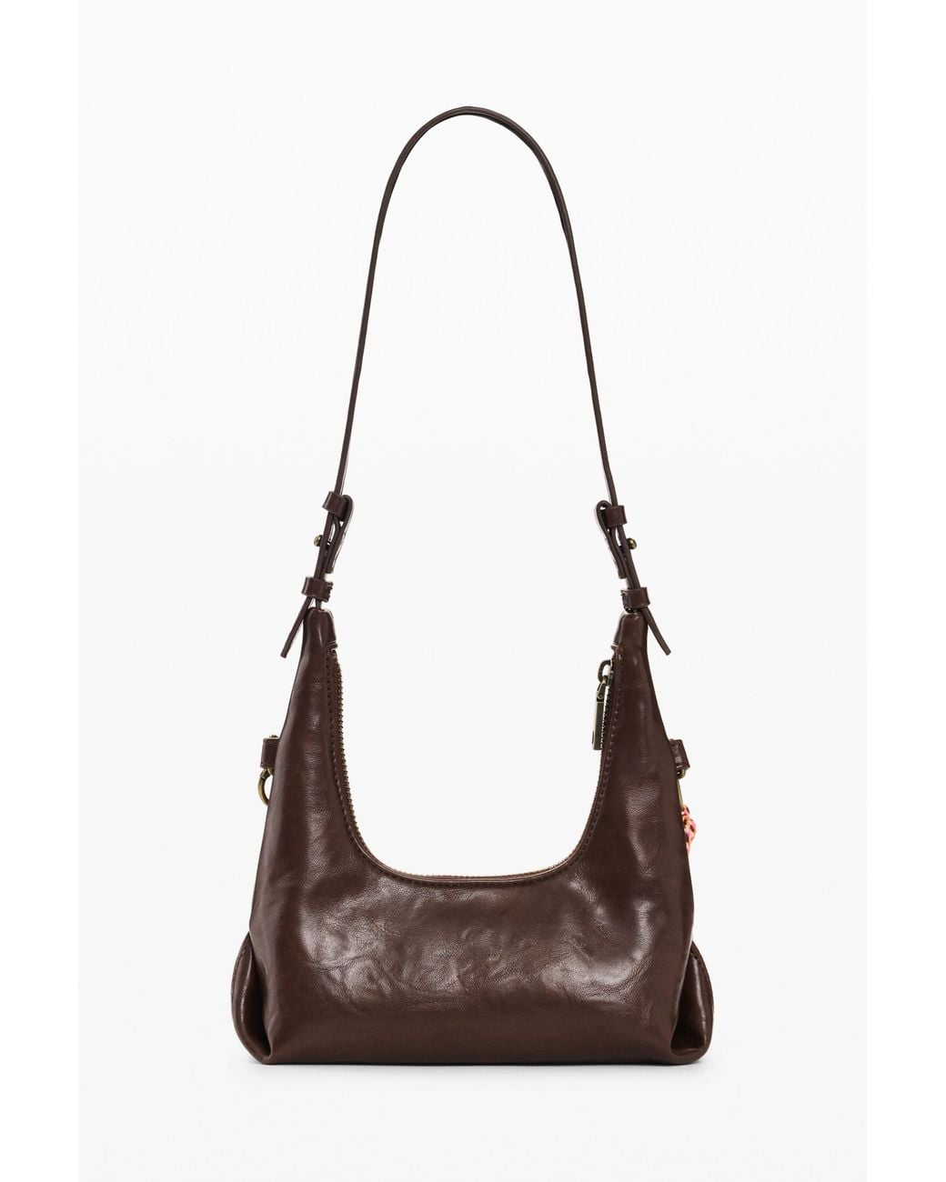 Desigual White Small Bag, Polyurethane