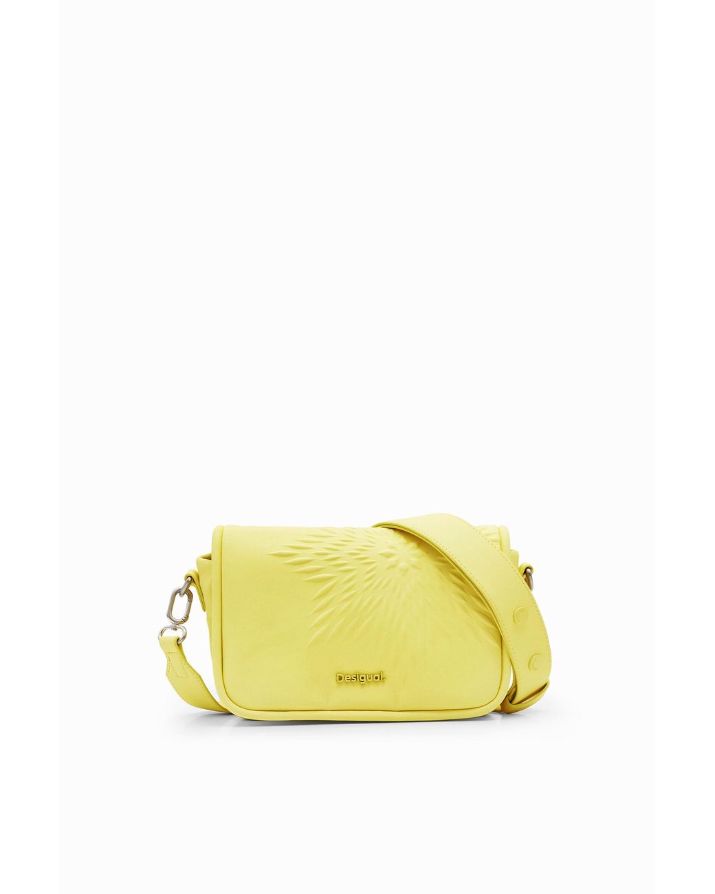 Desigual Yellow S Star Crossbody Bag, Polyurethane