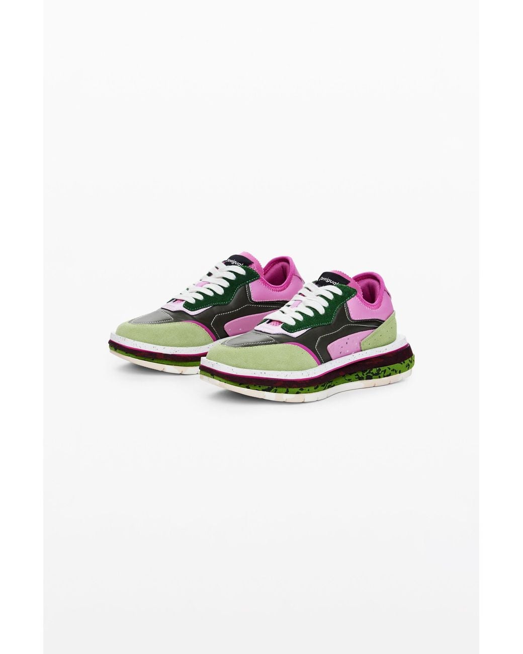 Desigual White Running Shoes