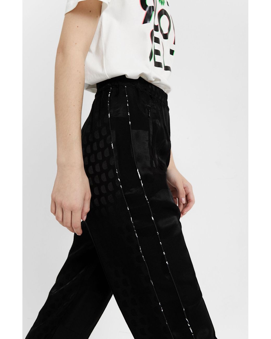 Desigual Black Trousers