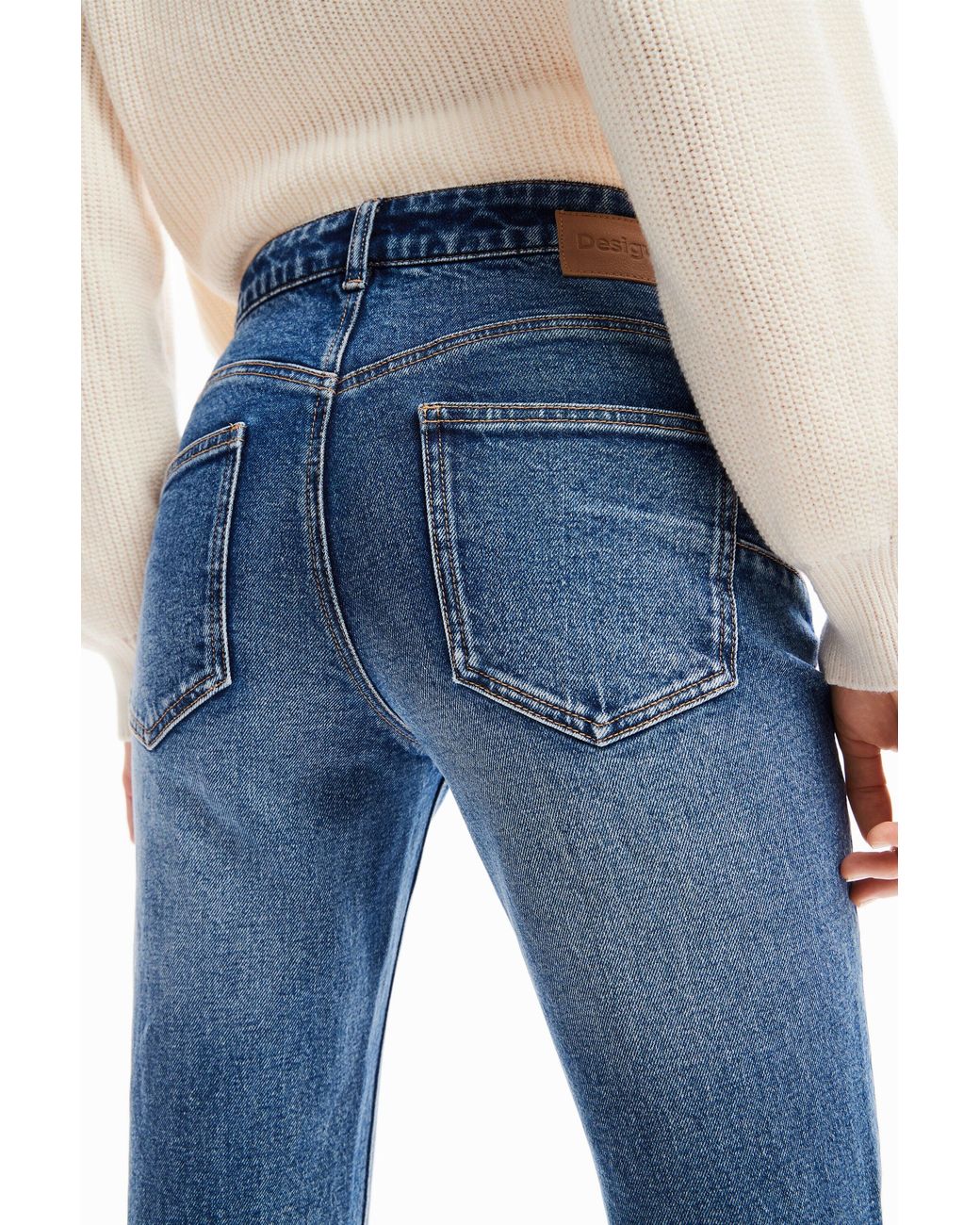 Desigual Blue Slim-Fit Jeans