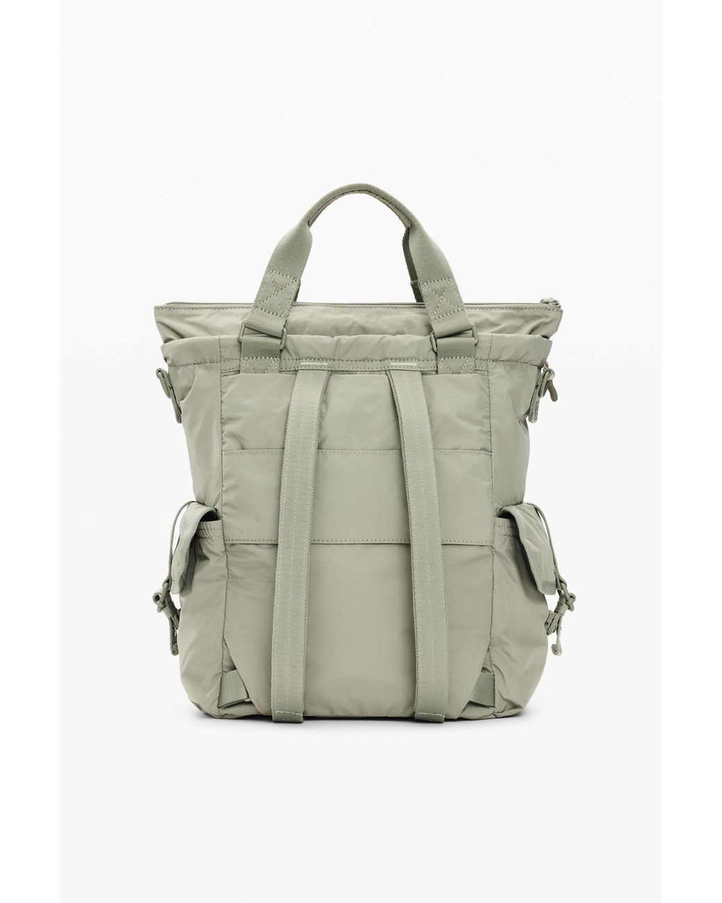 Desigual Green Medium Multi-Position Backpack Nylon, Polyester