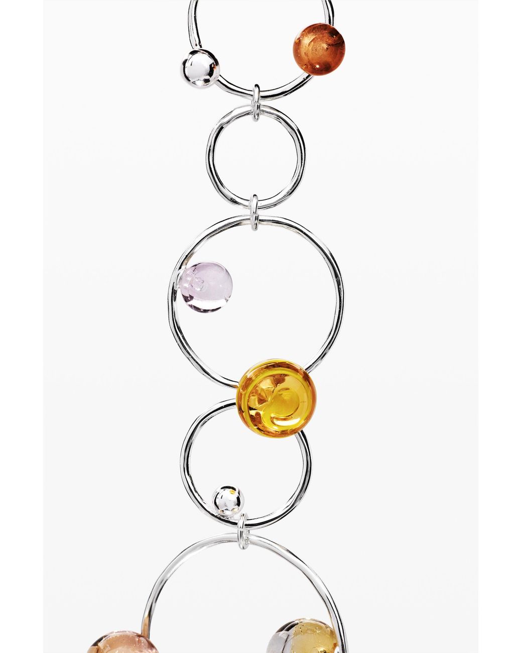 Desigual White Zalio Spiral Bracelet