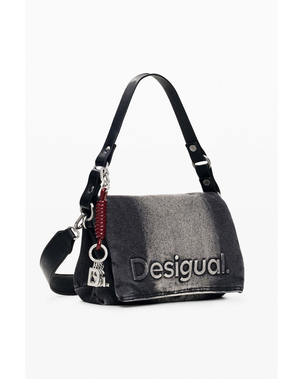 Desigual Black Medium Denim Bag