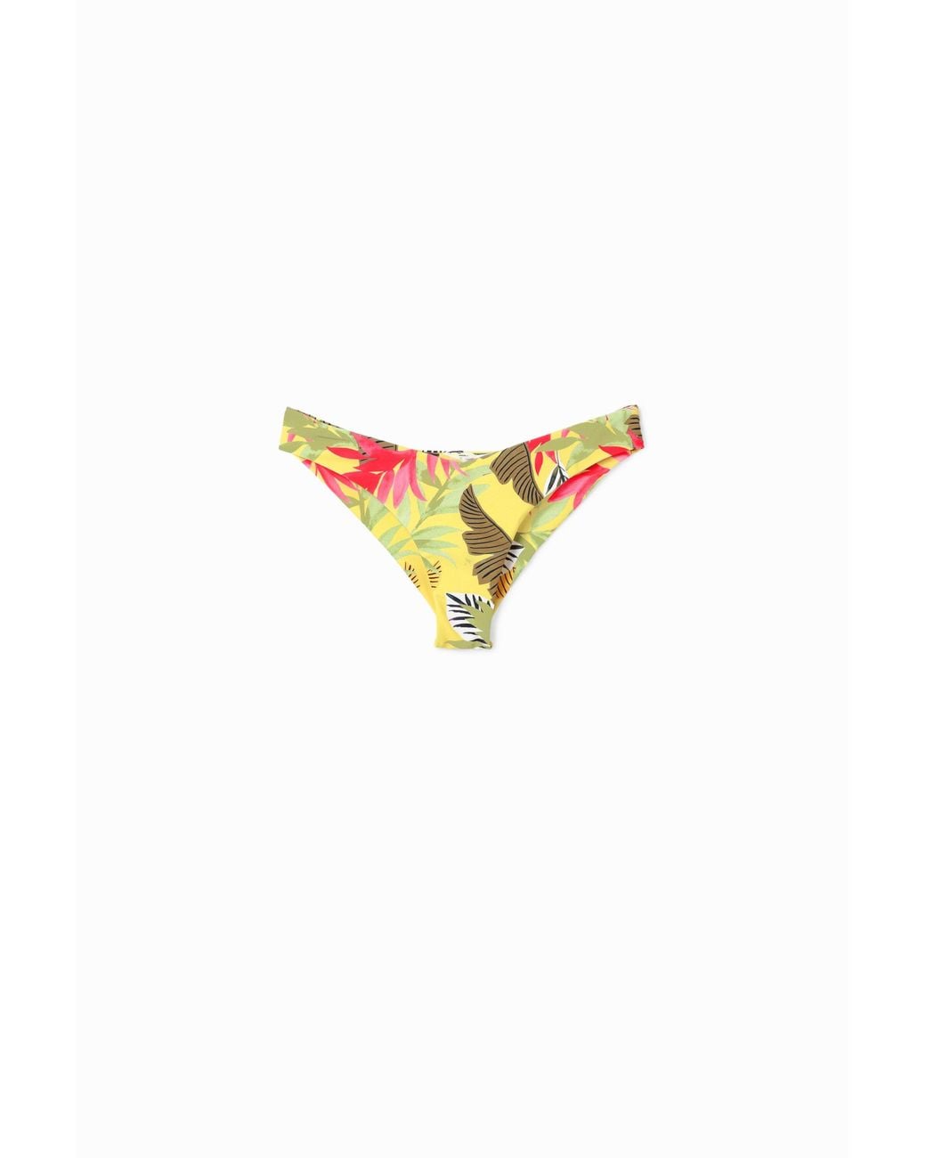Desigual Blue Tropical Bikini Bottoms