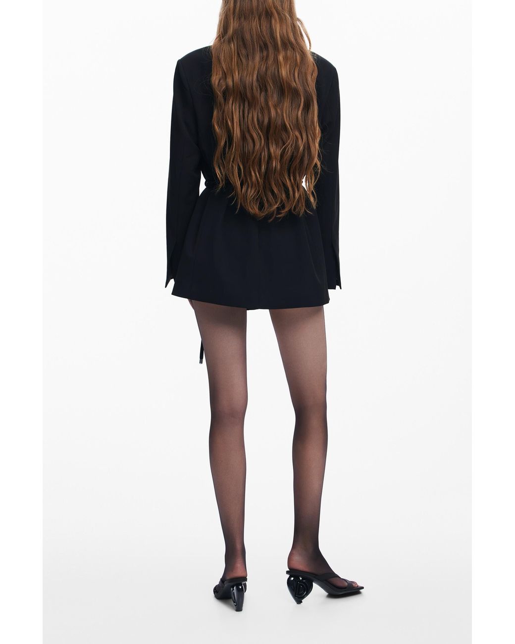 Desigual Blue Adjustable Blazer