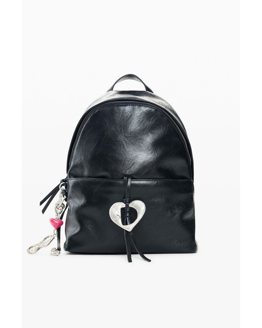 Desigual Blue Small Backpack, Polyurethane