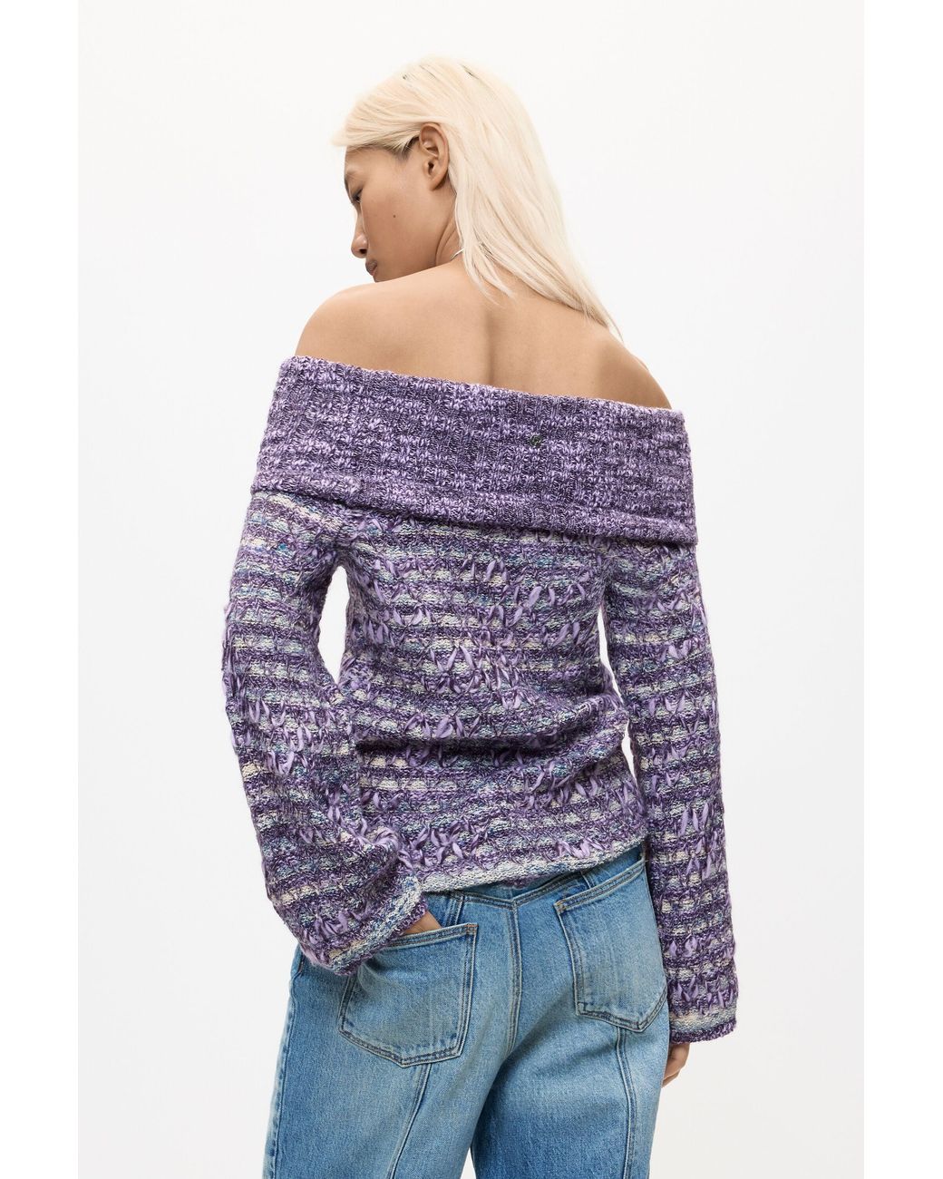 Desigual Blue Fine Knit Sweater