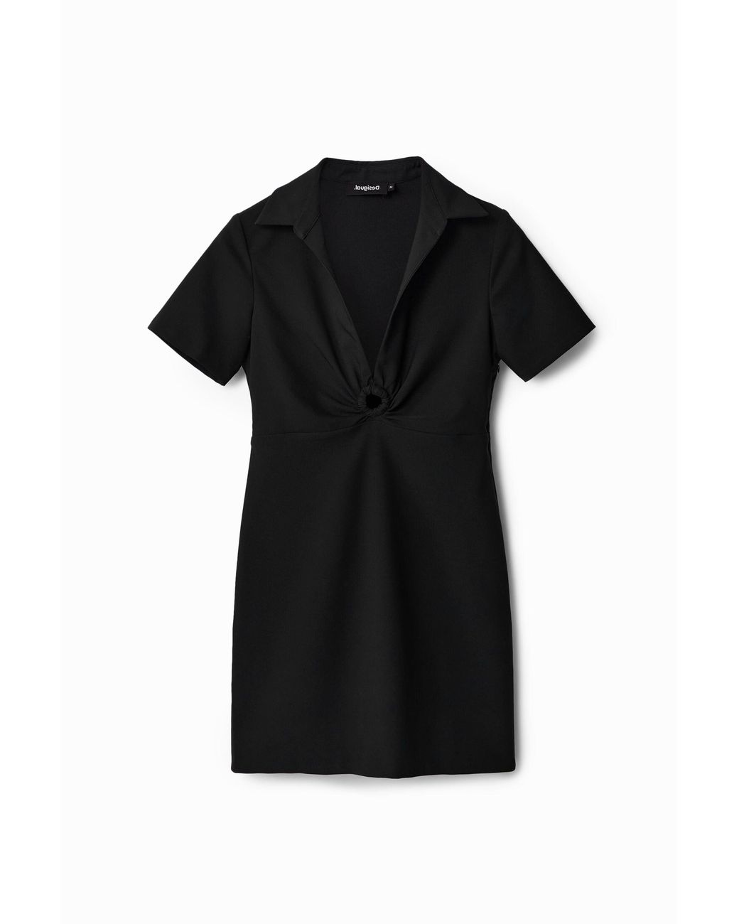 Desigual Black Short Slim Retro Dress