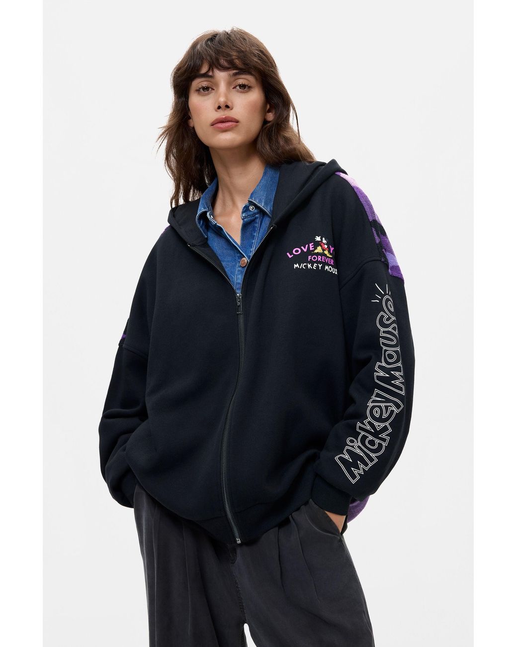 Desigual Blue Mickey Sweatshirt