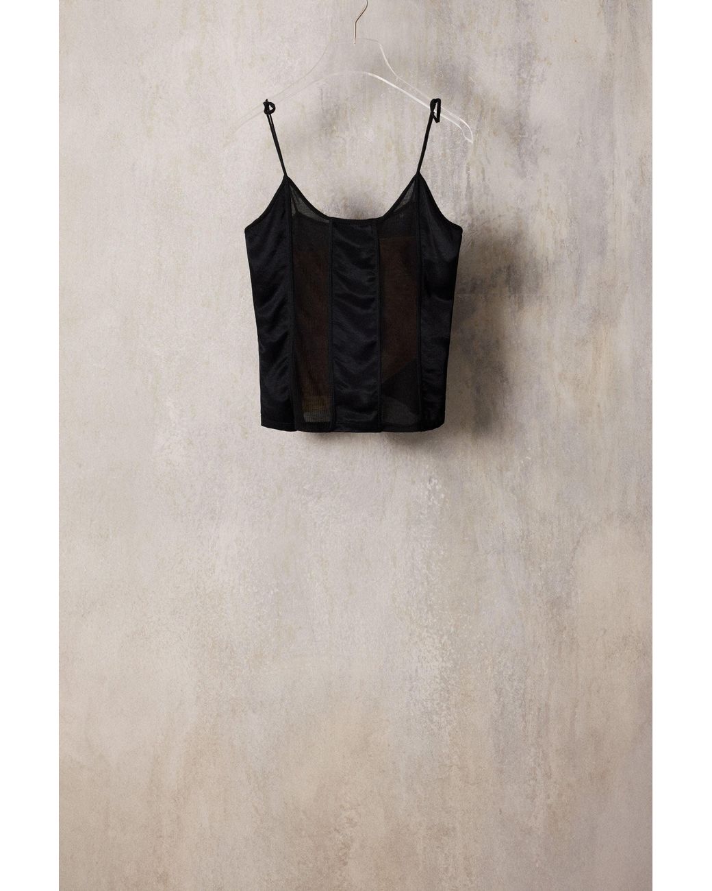 Desigual Black Studio Tank Top, Modal