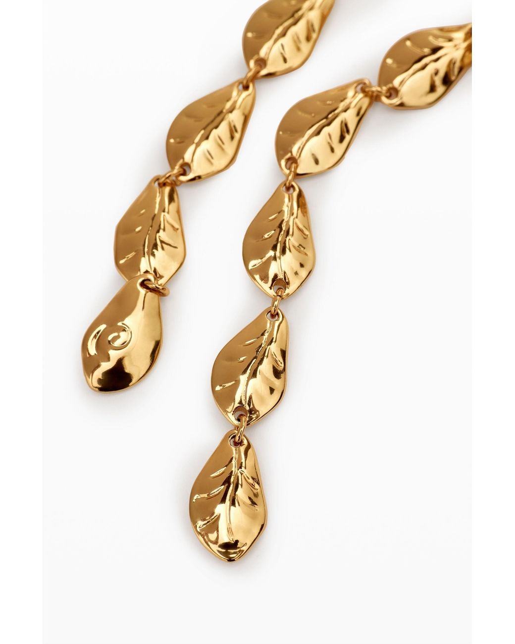 Desigual White Golden Zalio Earrings