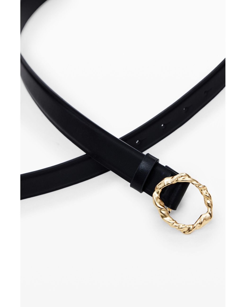 Desigual Black Zalio Leather Belt