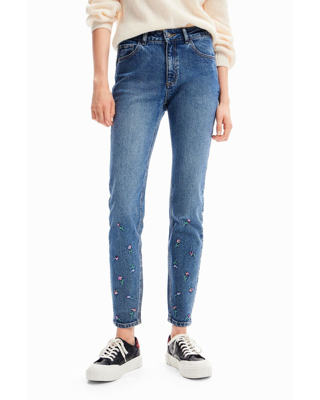 Desigual Blue Slim-Fit Jeans