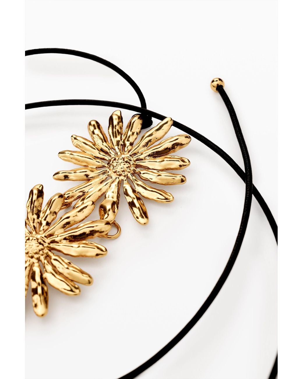 Desigual Metallic Daisy Zalio Necklace