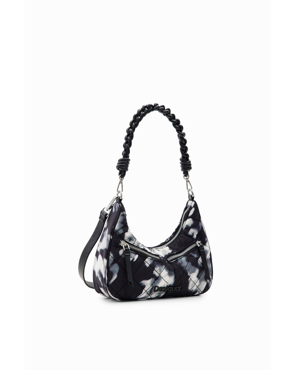 Desigual Black Small Padded Bag, Polyester