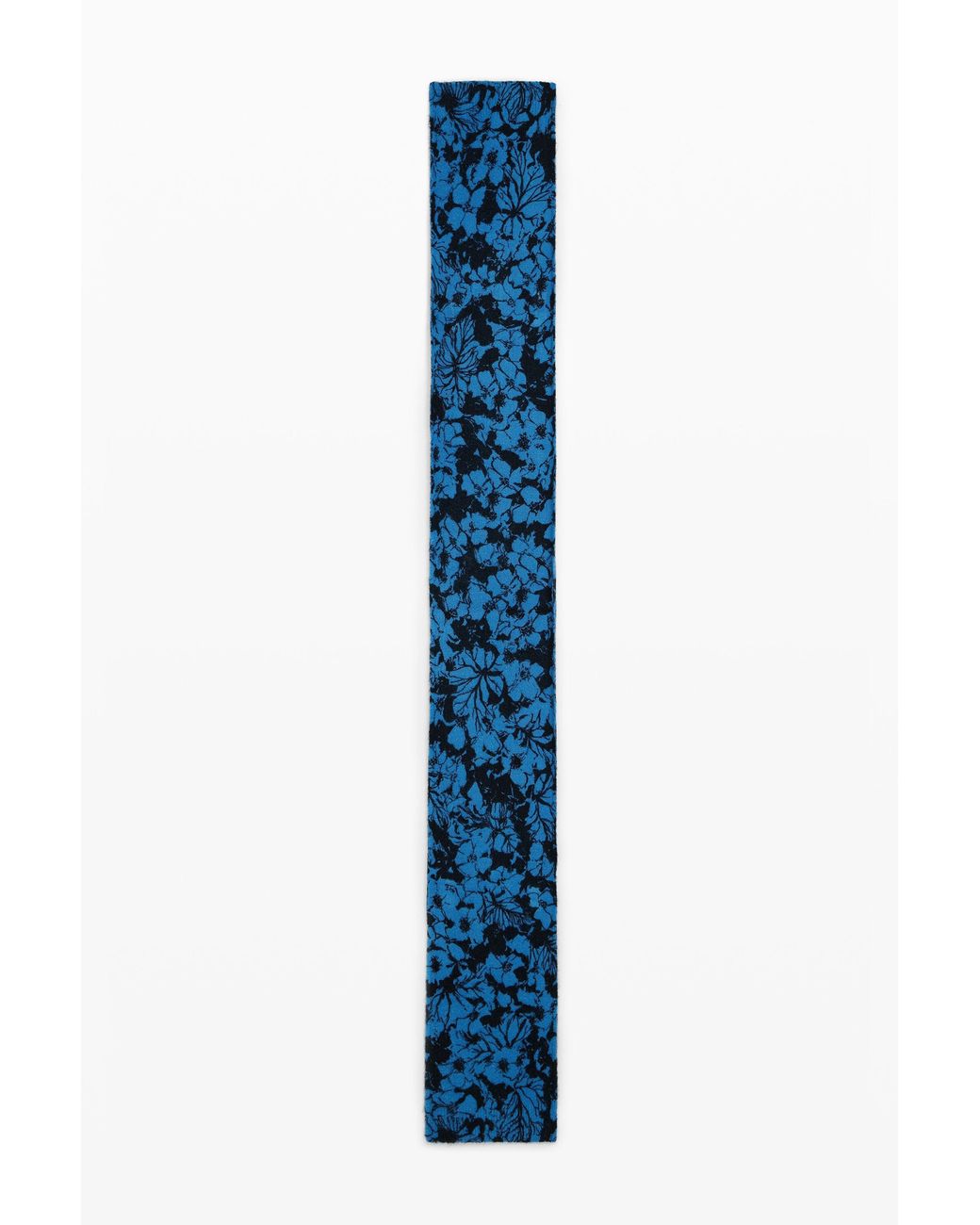 Desigual Blue Floral Scarf